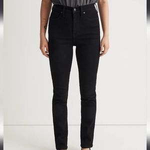 Madewell  stovepipe Jeans black 24 never worn